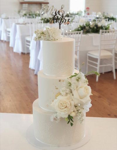Hinterland wedding cake at Tiffany's