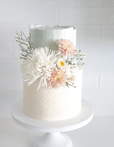 Hinterland wedding cake Cupcake Elegance