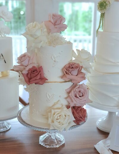 Tiffanys Maleny wedding cake
