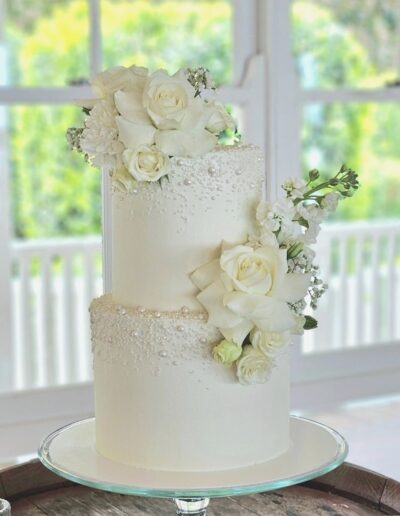 Tiffany's Maleny wedding cake