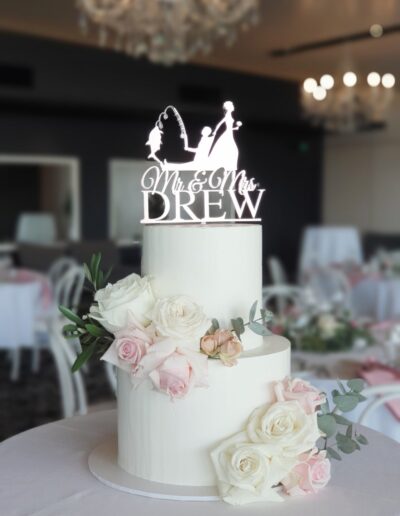 Buttercream wedding cake Maleny