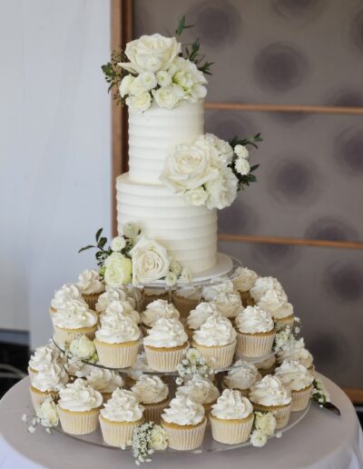 Cupcake wedding cake